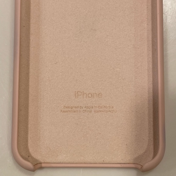 iPhone XS Silicone Case - Pink Sand - Picture 3 of 3